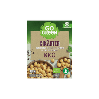 Kikärter, 380 g Eko