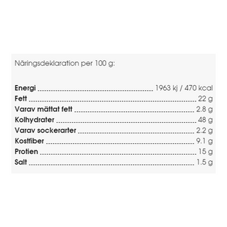 Vegan Cheezy Linspuffar – Gurkmeja & Näringsjäst, 90 g Eko