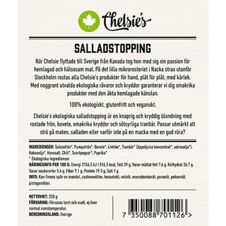 Chelsie's Salladstopping, 250 g Eko