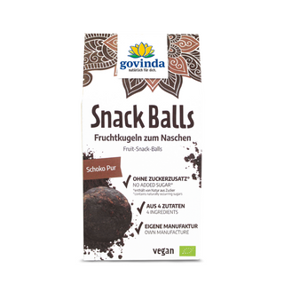 Snack Balls Schoko Pur, 100 g Eko