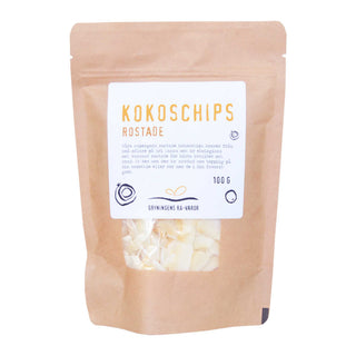 Rostade Kokoschips, 100 g Eko